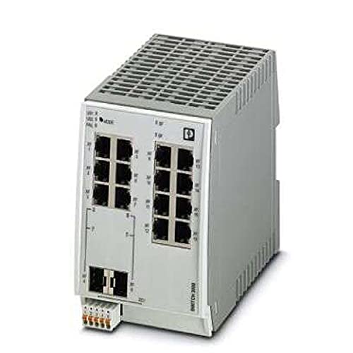 PHOENIX CONTACT FL Switch 2314-2SFP PN Industrial Ethernet Switch, 470.000 g