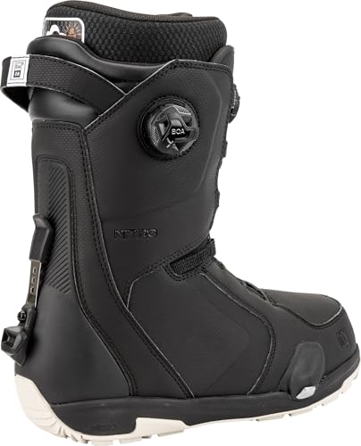 Nitro Darkseid Step On Boa Barco de Snowboard, Hombres, Negro, 25