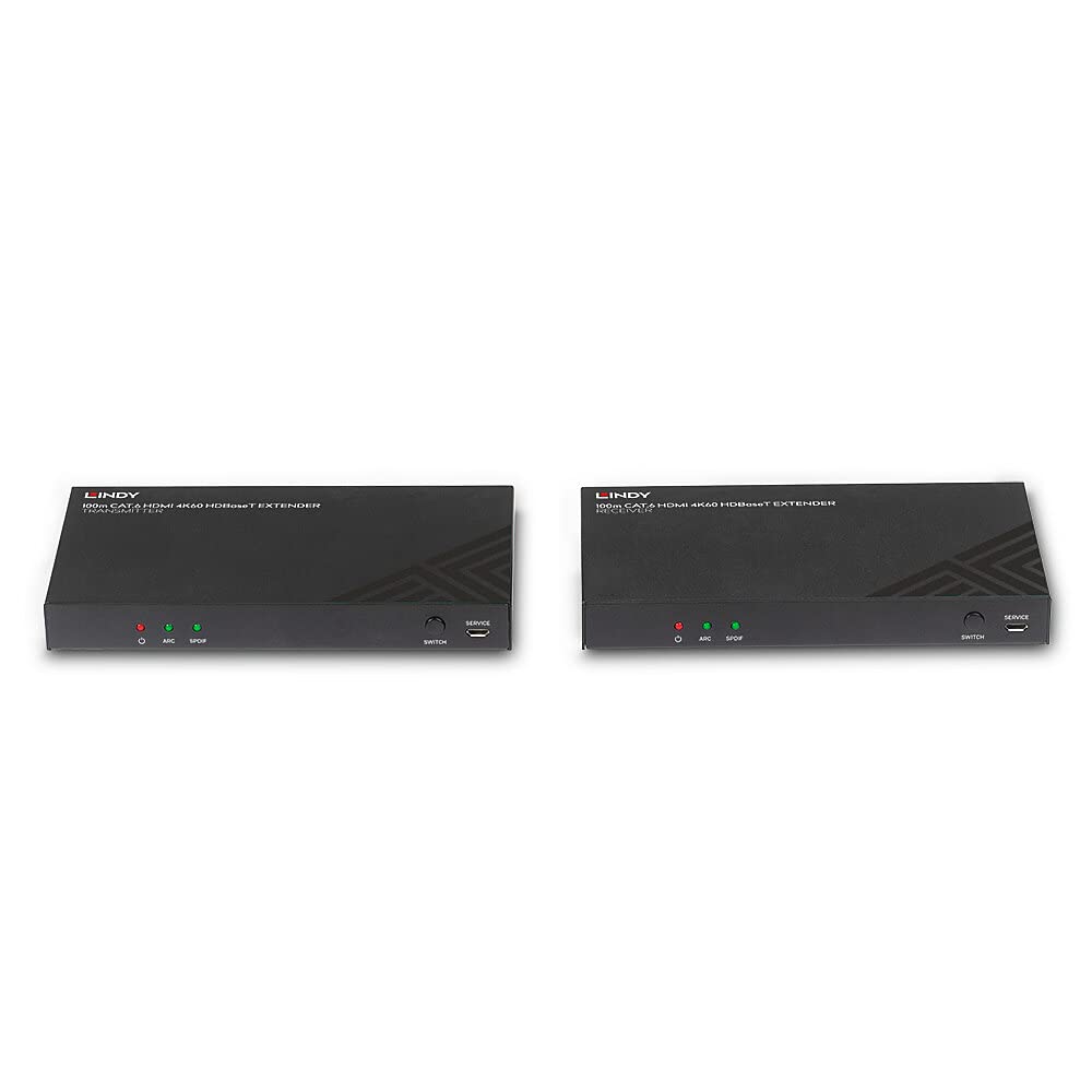 Extender HDBaseT Cat.6 HDMI 4K60, Audio, IR & RS-232, 100m