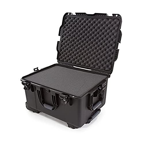 Nanuk Funda rígida Impermeable 960 con Ruedas y Espuma Ajustable, Color Negro