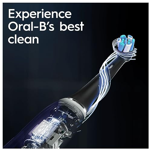 Oral-B iO 10 Cepillo de Dientes eléctrico Blanco, 1 Cabezal de Cepillo de Dientes, 1 Funda de Viaje de Carga, diseñado por Braun