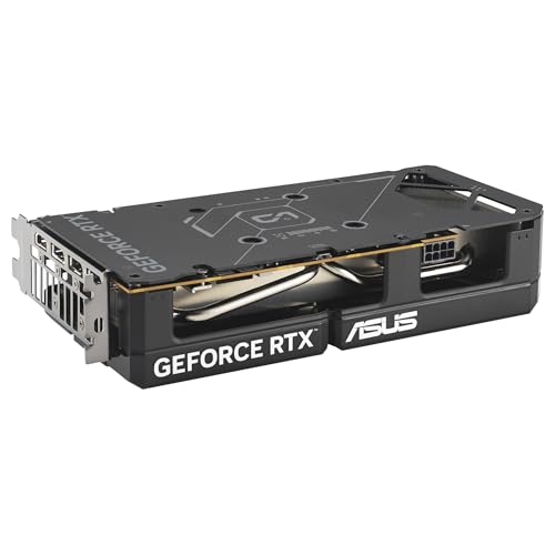 ASUS Dual GeForce RTX 5060 8 GB GDDR7 OC Edition Tarjeta gráfica (PCIe 5.0, 8 GB GDDR7, DLSS 4, HDMI 2.1b, DisplayPort 2.1b, diseño de 2,5 Ranuras, diseño de Ventilador Axial-Tech, tecnología 0dB)