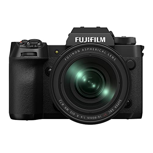 FUJIFILM X-H2 + FUJINON XF16-80mmF4 R OIS WR Kit, Negro