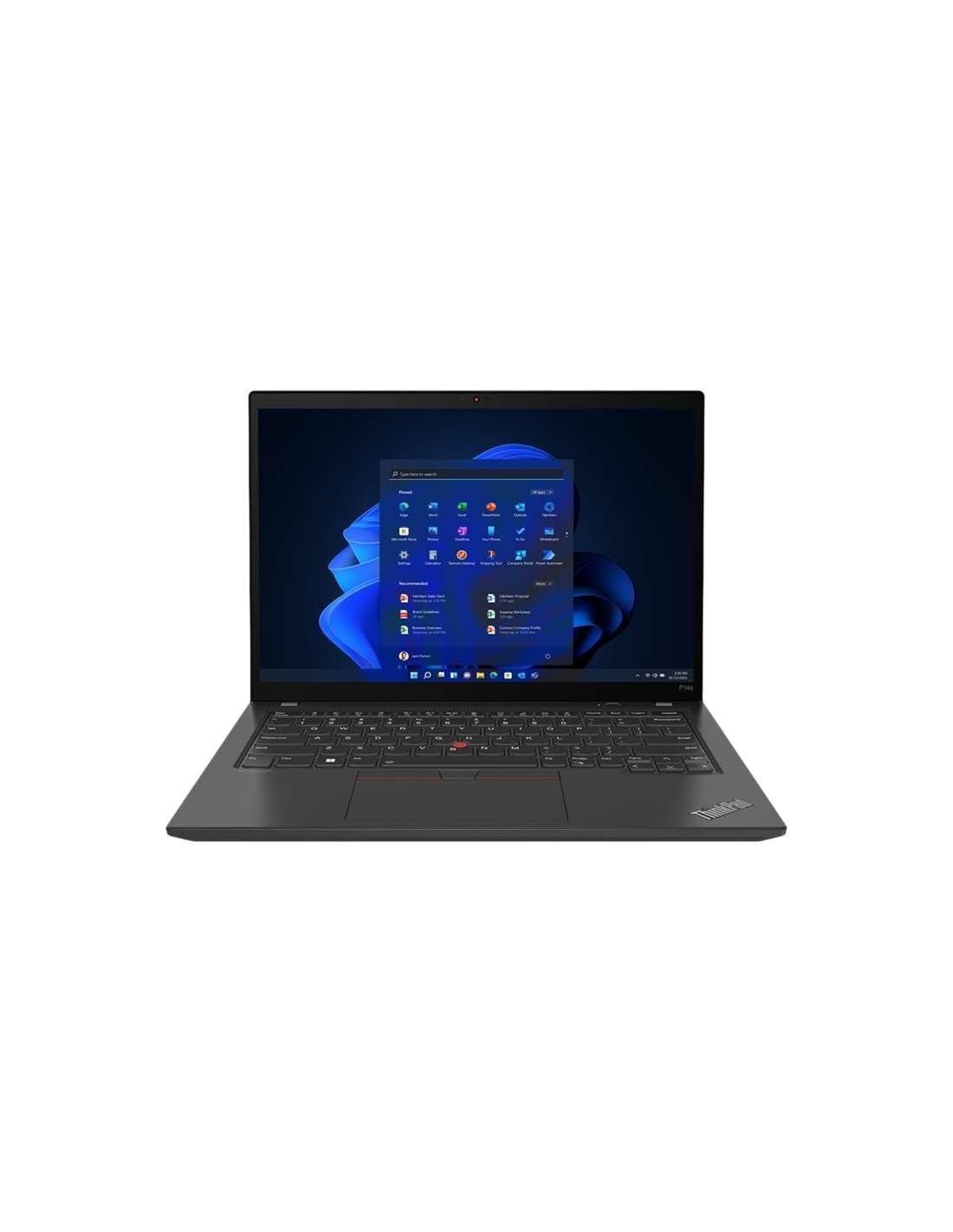 ATI Notebook Lenovo ThinkPad P14S G3 14" 512 GB SSD 16 GB RAM Intel Core I7-1260P QWERTY Español