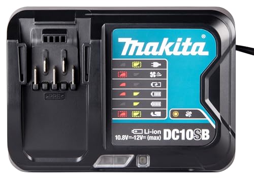 Makita 191L68-0 - Kit de fuente de alimentación (12 V, 2 x 4,0 Ah)