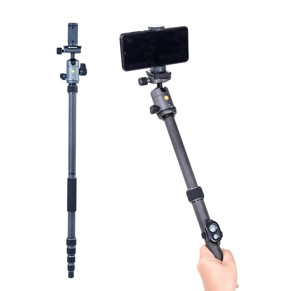 Vanguard Veo 3GO 265HCB - Trípode Viaje Compacto Carbono rótula Bola
