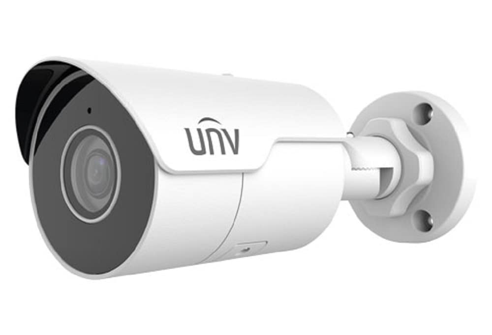 Uniview IPC2124LE-ADF40KM-G cámara de vigilancia Bala Cámara de Seguridad IP Exterior 2688 x 1520 Pixeles IPCam 4MP PoE Bullet Lente Fija 2,8mm Techo/Pared