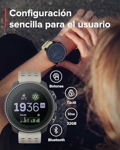 SUUNTO Vertical Reloj Deportivo - Smartwatch GPS, GPS de Doble Frecuencia, Mapas sin Conexión Gratuitos, Autonomía de hasta 50 Días, Carcasa Resistente Militarmente, Resistente al Agua hasta 100m