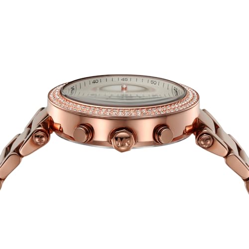 Michael Kors Parker MK5491 Cronógrafo para Mujeres con Zircones