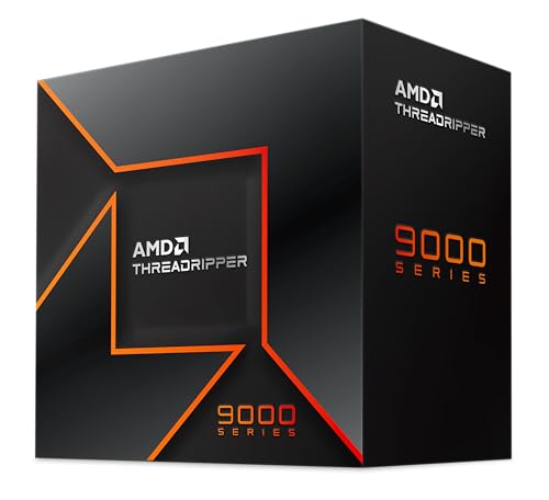 AMD Ryzen Threadripper 9970X, 32 núcleos / 64 Hilos desbloqueados, Arquitectura Zen 5, 160 MB de caché L2+L3, 350 W TDP, hasta 5,4 GHz de frecuencia Boost, Socket STR5, Ventilador no Incluido