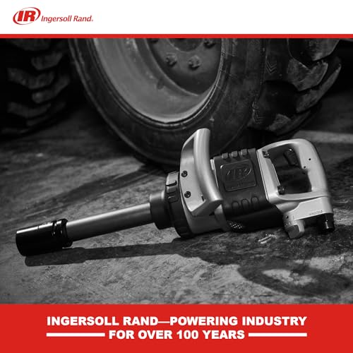 Ingersoll-Rand 1" 285B-6 Llave de Impacto Neumática, Acoplamiento de Impacto de Alta Resistencia, Yunque Extendido de 6", 2 Asas, Alta Precisión, Accesibilidad y Control