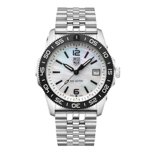 Luminox Reloj Analógico para Unisex-Adulto de Cuarzo Suizo con Correa en Acero Inoxidable XS.3126M