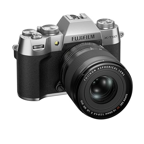 FUJIFILM X-T50 Silver / 16-50mm Kit