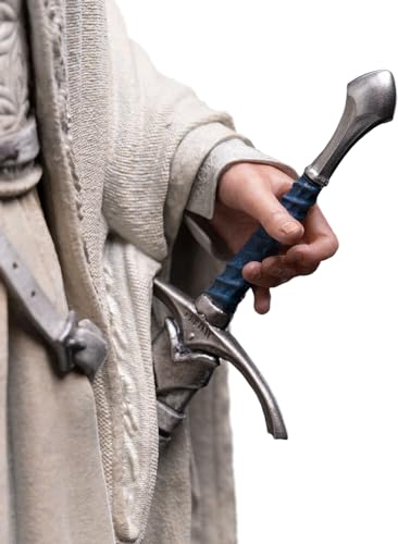 Weta Workshop - Trilogía del Señor de los Anillos - Serie clásica - Estatua de Gandalf The White Polystone