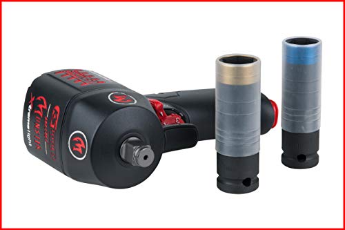 KS Tools 515.1150 1/2" Atornillador de impacto neumático de alta potencia miniMONSTER Xtremelight con 1.390 Nm