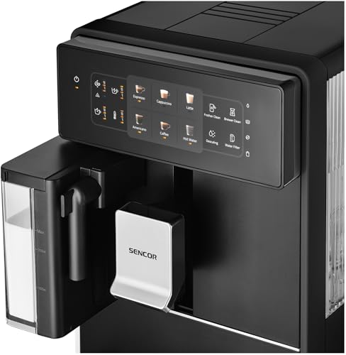 SENCOR Máquina automática de espresso y capuchino SES 9300BK