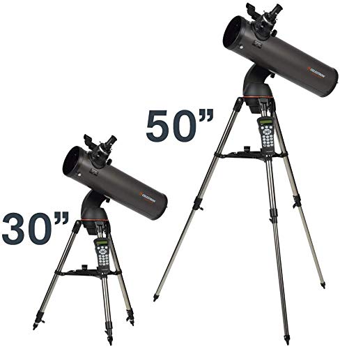Celestron CE31145-DS NexStar 130 SLT Series Newtonian - Telescopio reflector, Gran Precisión, Sistema Actualizable, (importado de Inglaterra), Negro