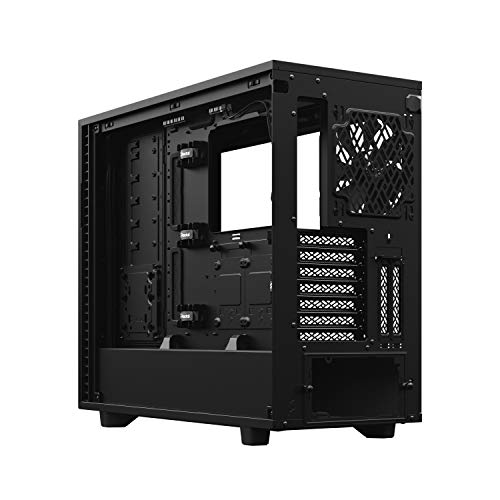 Fractal Design Define 7 Black Brushed Aluminum/Steel E,ATX Silent Modular Dark Tempered Glass Window Mid Tower Computer Case