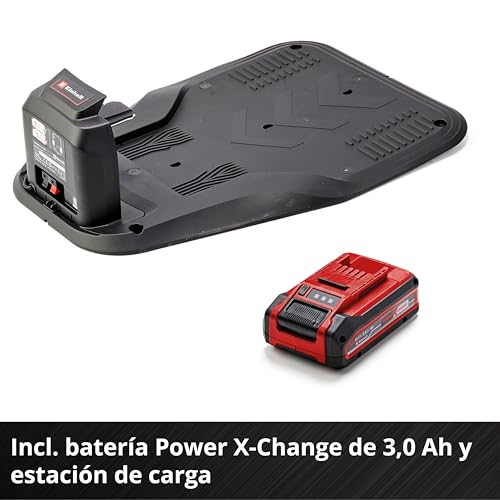 Einhell Robot cortacésped FREELEXO CAM 500 Power X-Change (18V, cámara vs Alambre de delimitación, Superficies de césped de 500m2, Pendiente hasta 25%, Ancho de Corte 18cm, protección antirrobos)