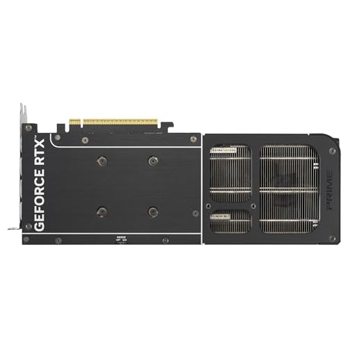 ASUS Prime GeForce RTX 5060 Ti 16GB GDDR7 OC Edition - Tarjeta gráfica preparada para SFF (PCIe 5.0, 16GB GDDR7, HDMI/DP 2.1, 2,5 Ranuras, Ventiladores Axial-Tech, Dual BIOS)