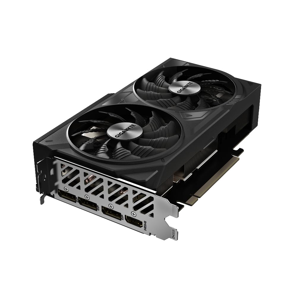 Gigabyte GeForce RTX 4070 WINDFORCE 2X OC V2 12G - 12GB GDDR6, 192bit, PCI-E 4.0, 2490MHz Core Clock, 3 x DisplayPort 1.4a, 1 x HDMI 2.1a, NVIDIA DLSS 3, GV-N4070WF2OCV2-12GD