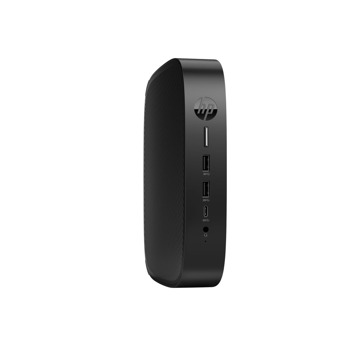 HP Elite t655 - Thin Client - SFF - 1 Ryzen Embedded R2314 / 2.1 GHz - RAM 8 GB - Flash 32 GB - eMMC - Radeon Graphics - 1GbE, Bluetooth 5.2, Wi-Fi 6 - WLAN: 802.11a/b/g/n/AC/AX, Erizo OS