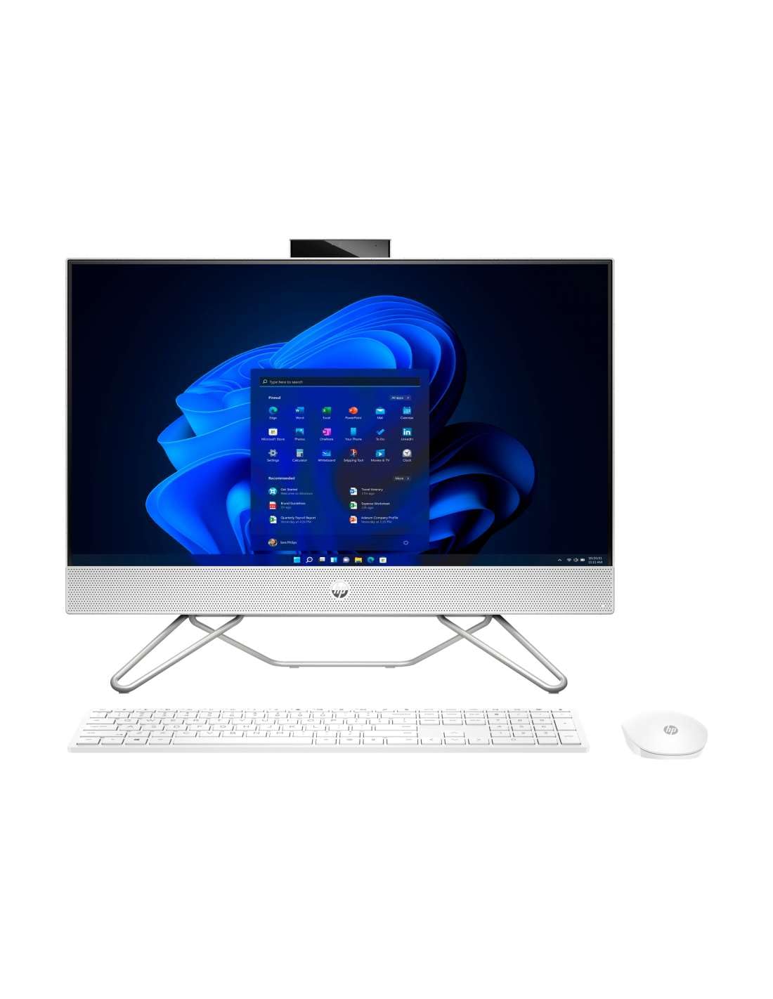 HP All in One Pro 240 G9 QWERTY Español Intel Core i5-1235U 256 GB SSD 8 GB RAM 23,8"