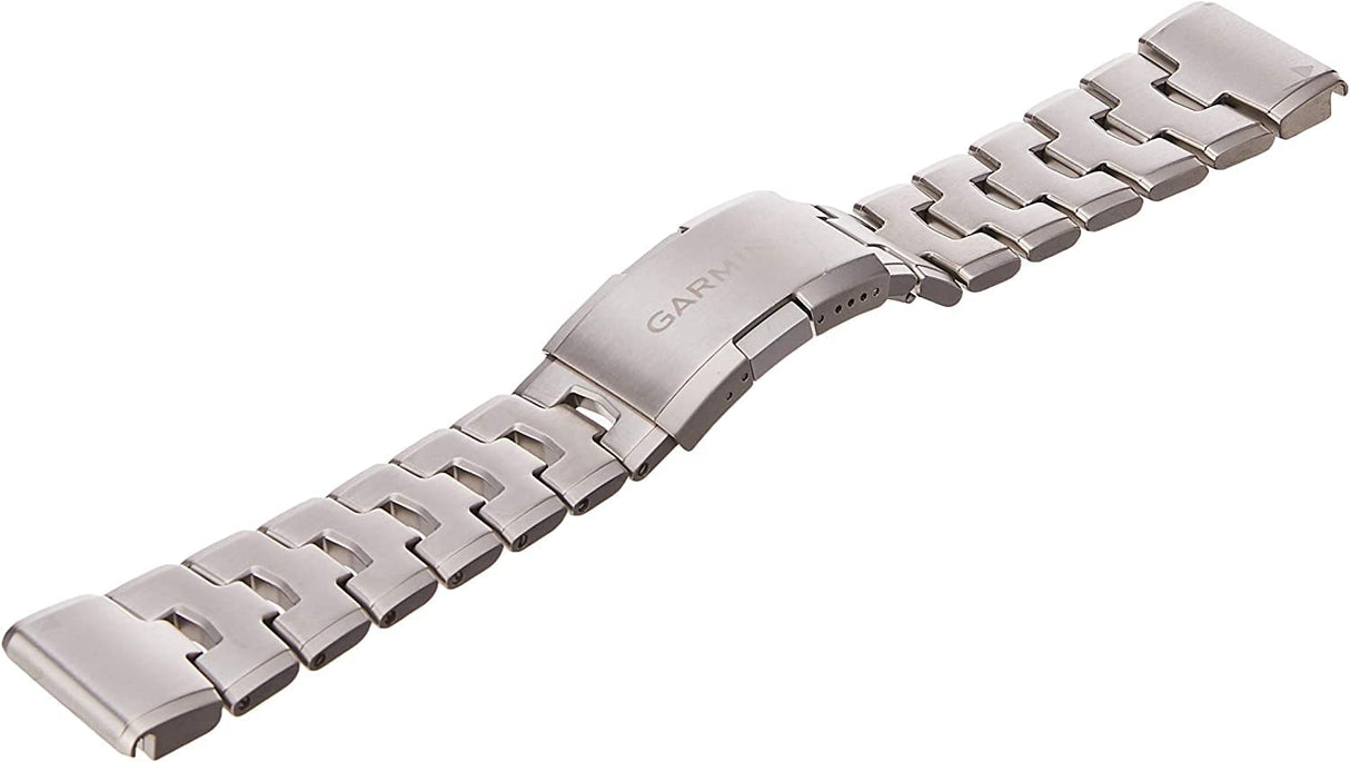Garmin Quickfit - Correa de reloj, pulsera de titanio ventilada, 26 mm