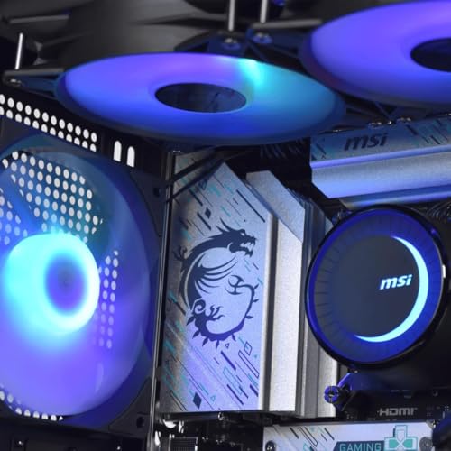 M.Red PC Gamer Powered by MSI CBT013-04 - Procesador Intel Core i5-14600KF, GeForce RTX 4070 Super, 32 GB DDR5, 2 TB SSD NVMe, Windows 11 Familia