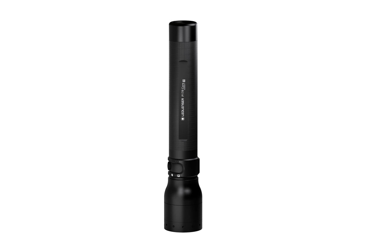 Ledlenser P17R Core | 2020 | Linterna LED Recargable, Brillante 1200lm, alcance de 560m, Linterna Robusta, SOS, Modo Estroboscópico, 200h de autonomía, Impermeable IP54, Seguridad, Senderismo, Camping