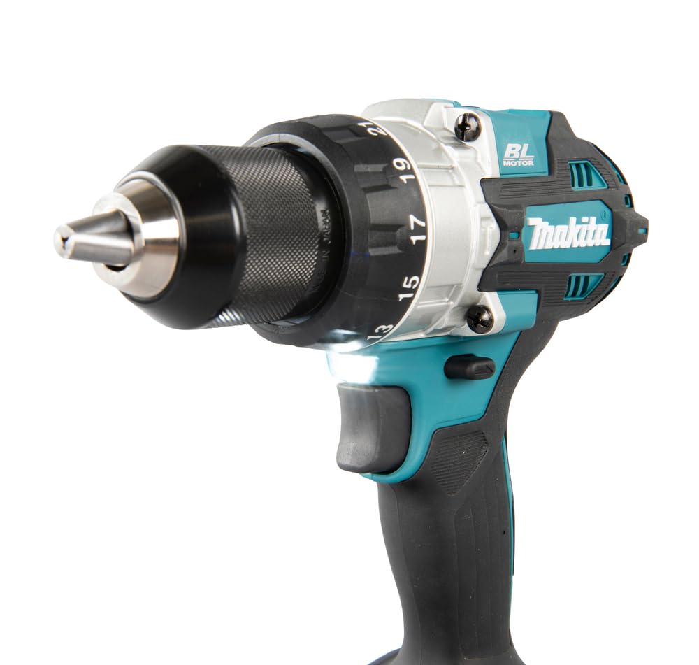 Makita DHP486Z Taladro percutor BL 18V LXT 130Nm (sin batería y cargador) Multicolor