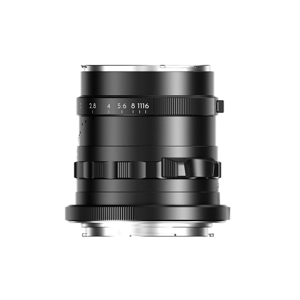 Thypoch Lente de fotografía de fotograma Completo Simera de 28 mm f1.4 para Montura Canon RF, Color Plateado (Negro)