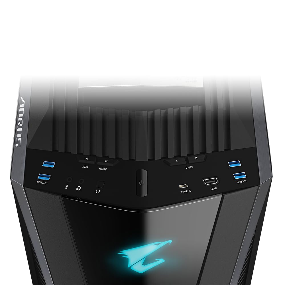 Caja Gaming GIGABYTE AC700G ATX 4XUSB3.0 1XUSBC Lateral Cristal S/F RGB