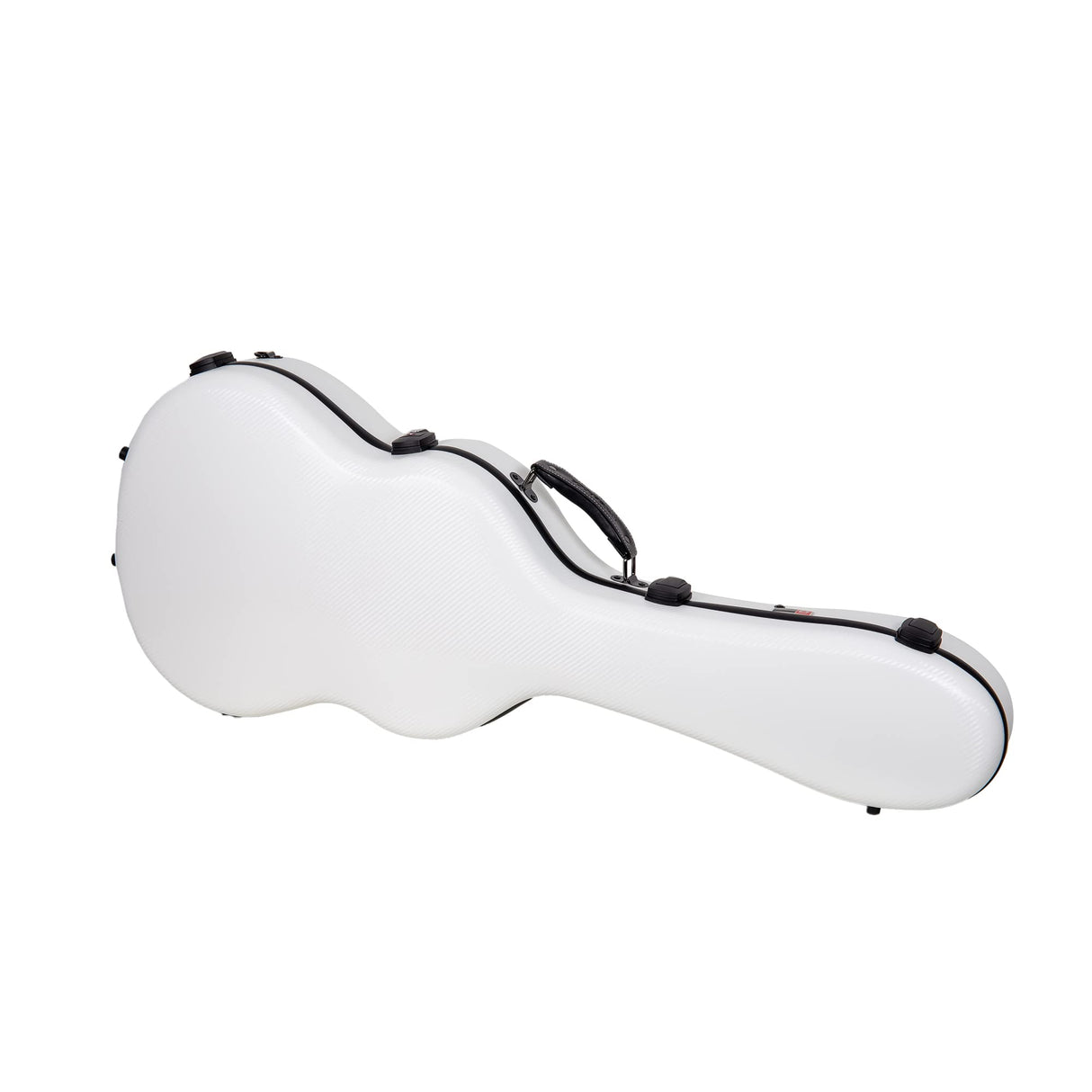Crossrock Funda de policarbonato para Guitarras clásicas 4/4, Funda antiarañazos, Color Blanco (CRF4020CWT), White, 4/4 Classical, Guitarra clásica