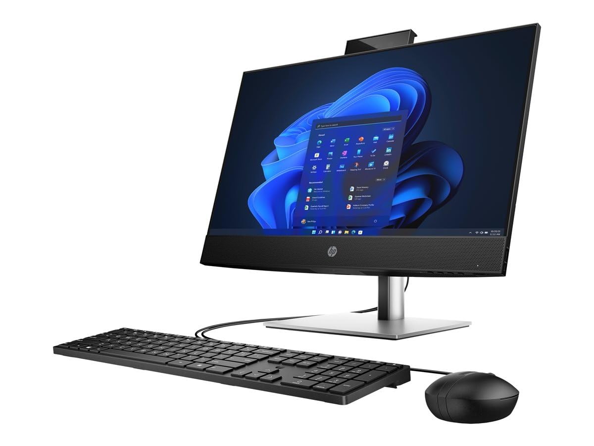 HP ProOne 440 G9 Wolf Pro Security - All-in-One - Core i5 13500T / 1.6 GHz - RAM 8 GB - SSD 256 GB - NVMe - UHD Graphics 770-1GbE, 802.11ax (Wi-Fi 6E), Bluetooth Dual Mode - Bluetooth 5.3