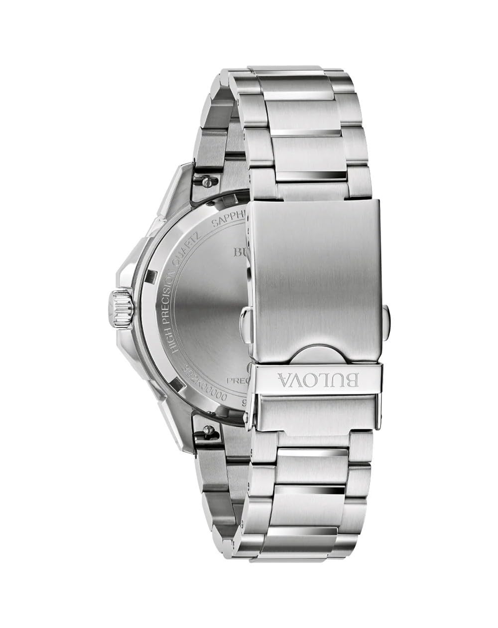 Bulova Reloj Analógico para para Hombre de Cuarzo con Correa en Acero Inoxidable 96B426