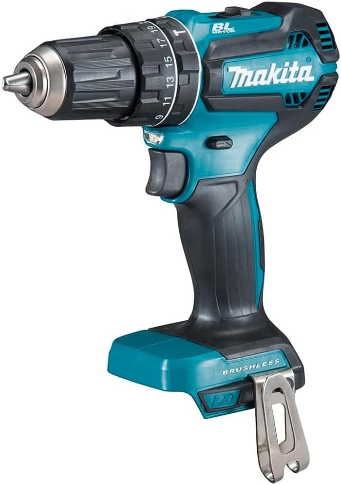 Makita DHP485ZJ - Taladro atornillador de percusión (18 V, incluye estuche Makpac