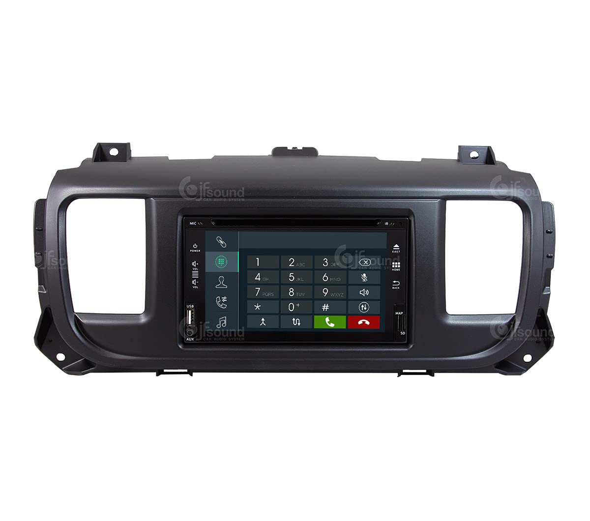 Autorradio de Ajuste Personalizado para Peugeot Expert Tercera generación Android GPS Bluetooth WiFi Dab USB Pantalla táctil Full HD 6,2" procesador de 8 núcleos y comandos de Voz