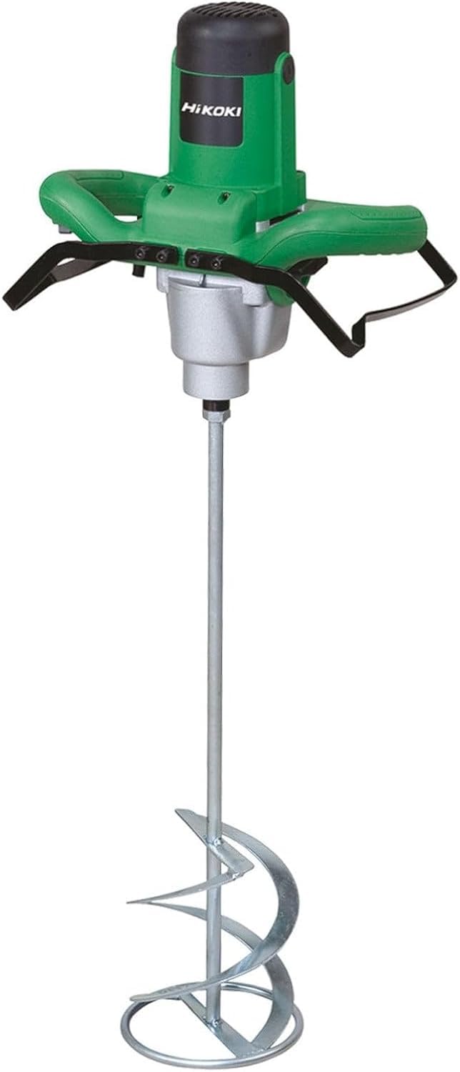 HiKOKI Mezclador - 1600 W, 160 mm capacidad de mezcla - Velocidad variable, construcción robusta, protección contra sobrecargas - Ideal para materiales pesados
