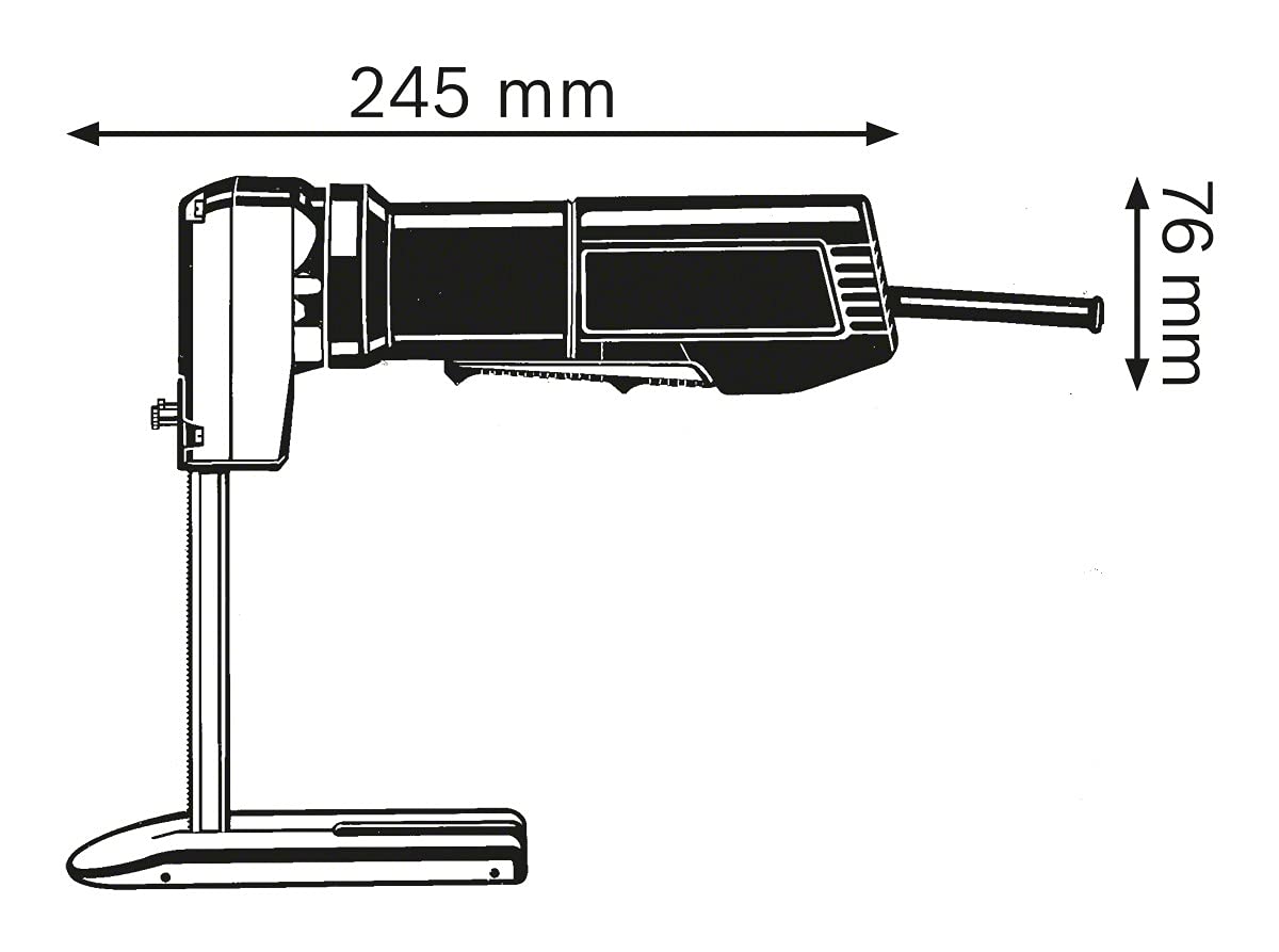 Bosch Professional GSG 300 - Sierra para gomaespuma (350 W, 3200 cpm, profundidad de corte 300 mm, en caja)