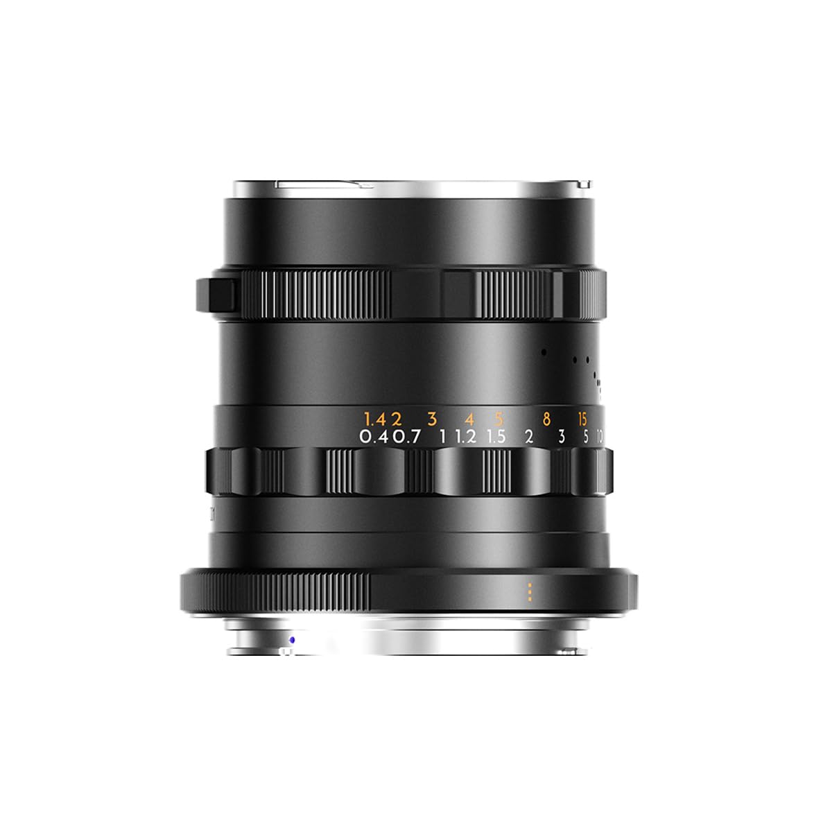 Thypoch Lente de fotografía de fotograma Completo Simera de 28 mm f1.4 para Montura Canon RF, Color Plateado (Negro)