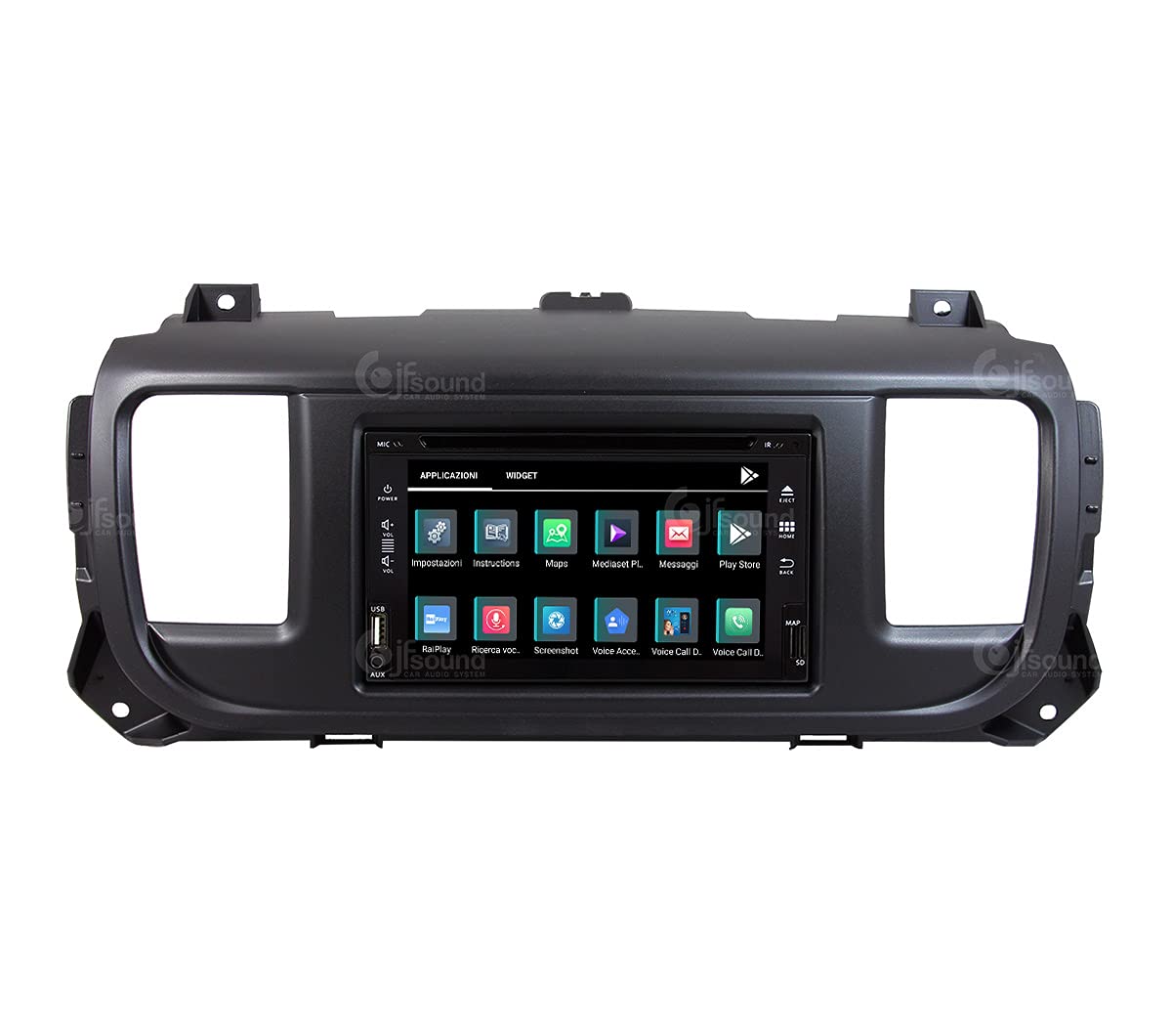 Autorradio de Ajuste Personalizado para Peugeot Expert Tercera generación Android GPS Bluetooth WiFi Dab USB Pantalla táctil Full HD 6,2" procesador de 8 núcleos y comandos de Voz