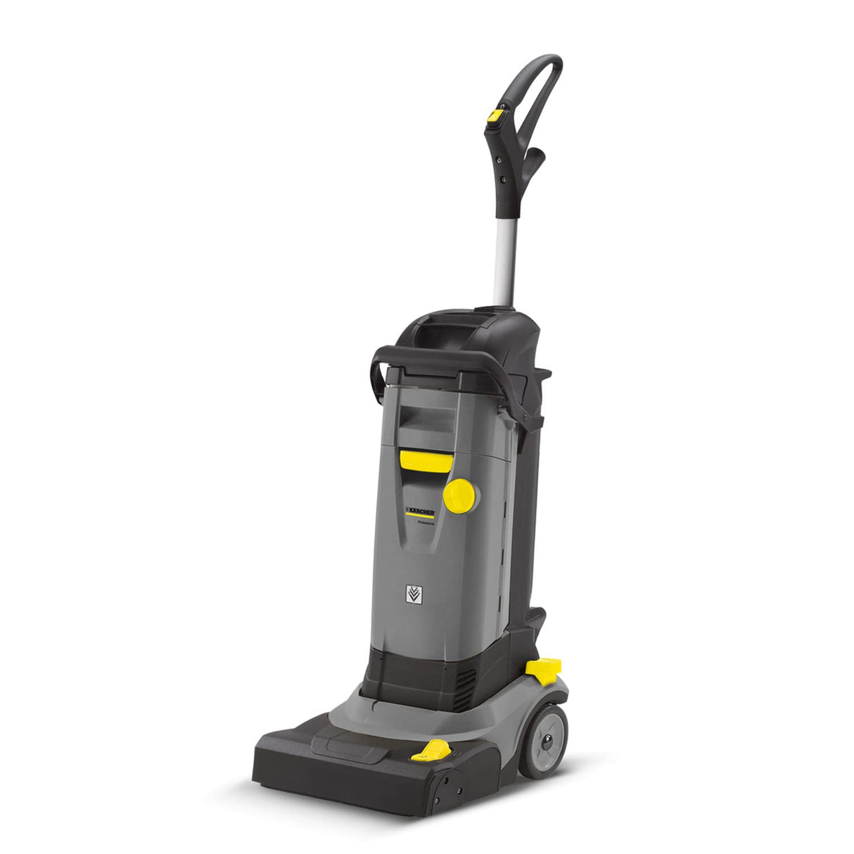 Kärcher BR 30/4 C Fegadora-aspiradora compacta para limpieza eficaz de suelos duros, Gris