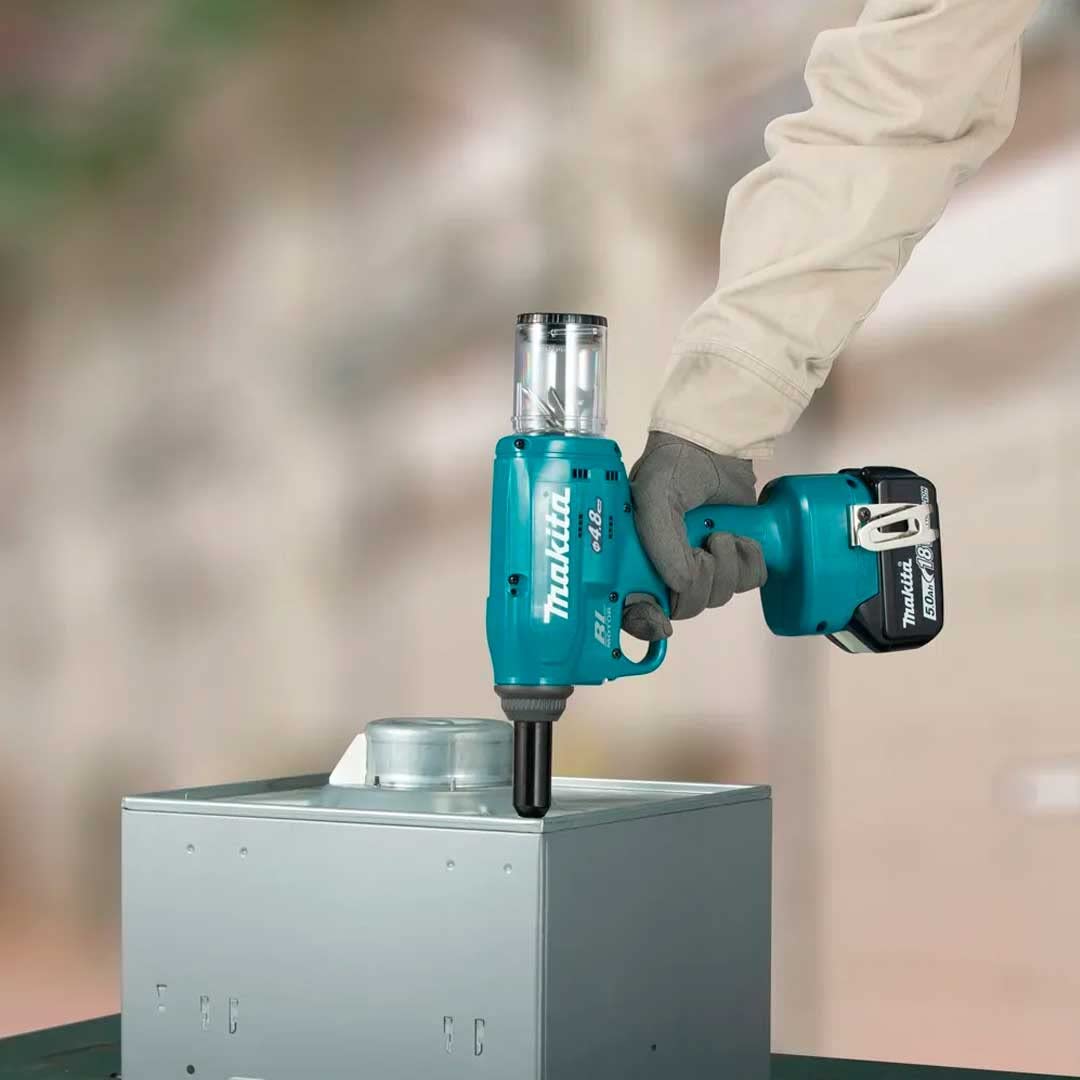 Makita DRV150Z - Remachadora de batería (18 V, ion de litio)/ solo, sin batería y sin cargador