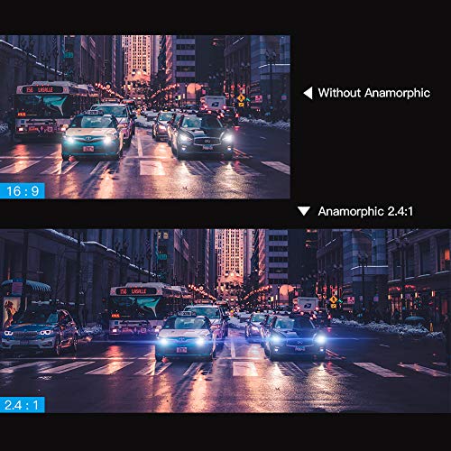 SIRUI Lente Anamórfica F1.8 de 50mm con Montura M4/3 para Montaje Micro APS-C, Lente de M43 para Olympus y Panasonic - SR-MEK7M