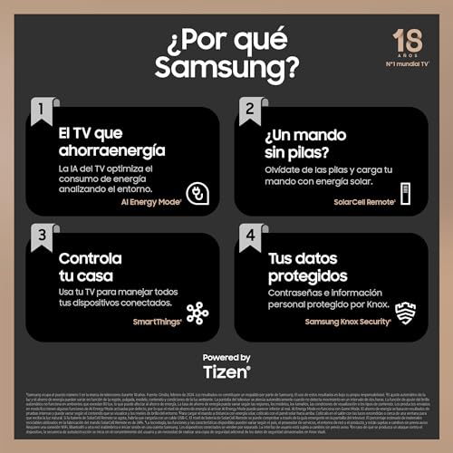 SAMSUNG TV Mini LED Neo QLED 4K 2024 85QN85D Smart TV de 85" con Resolución 4K Mejorada, Procesador NQ4 AI Gen2 con Inteligencia Artificial, Dolby Atmos, Q-Symphony y EyeComfort Mode