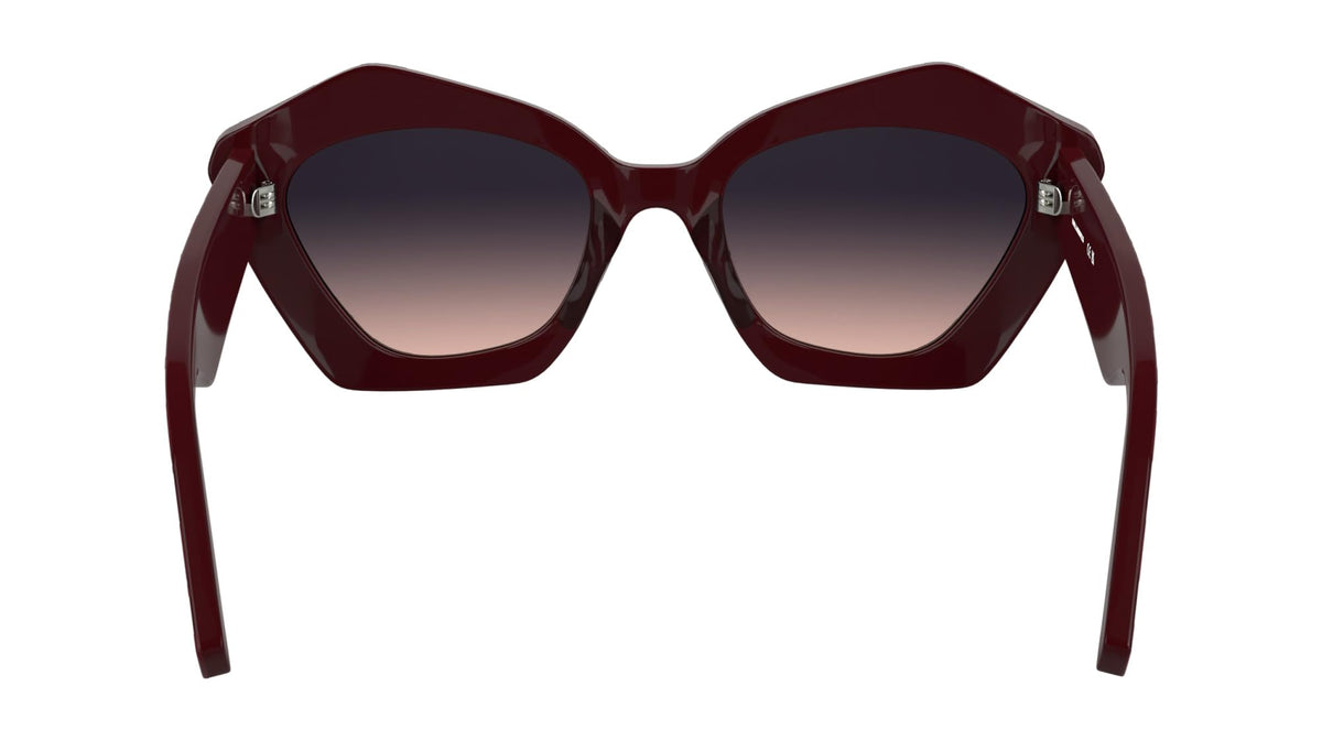 KARL LAGERFELD KL6199S Gafas, Burgundy, 53 EU para Mujer