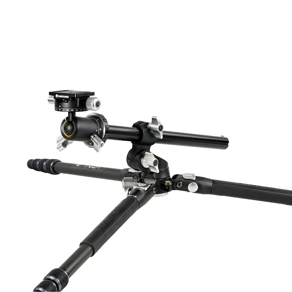 Vanguard Veo 3T+ 264CB - Trípode Carbono descentrable y Plegable rótula Bola