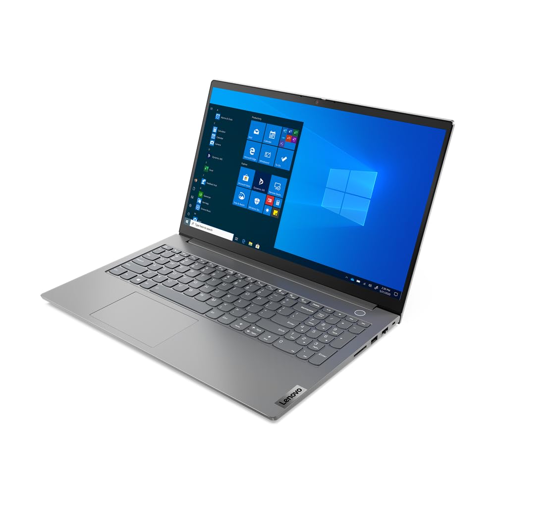 Lenovo ThinkBook 15 G2 ITL - Ordenador Portátil 15.6" FHD, (Intel Corei5-1135G7 , 8GB RAM, 256 SSD, Integrated Intel Iris Xe Graphics, Windows 11 Pro 64), Mineral Grey -Teclado QWERTY Español