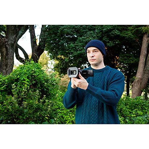 Panasonic HC-X1500E - Videocámara 4K (lente Leica, Live Streaming, gran angular 25 mm, zoom óptico de 24x, Wifi), negro